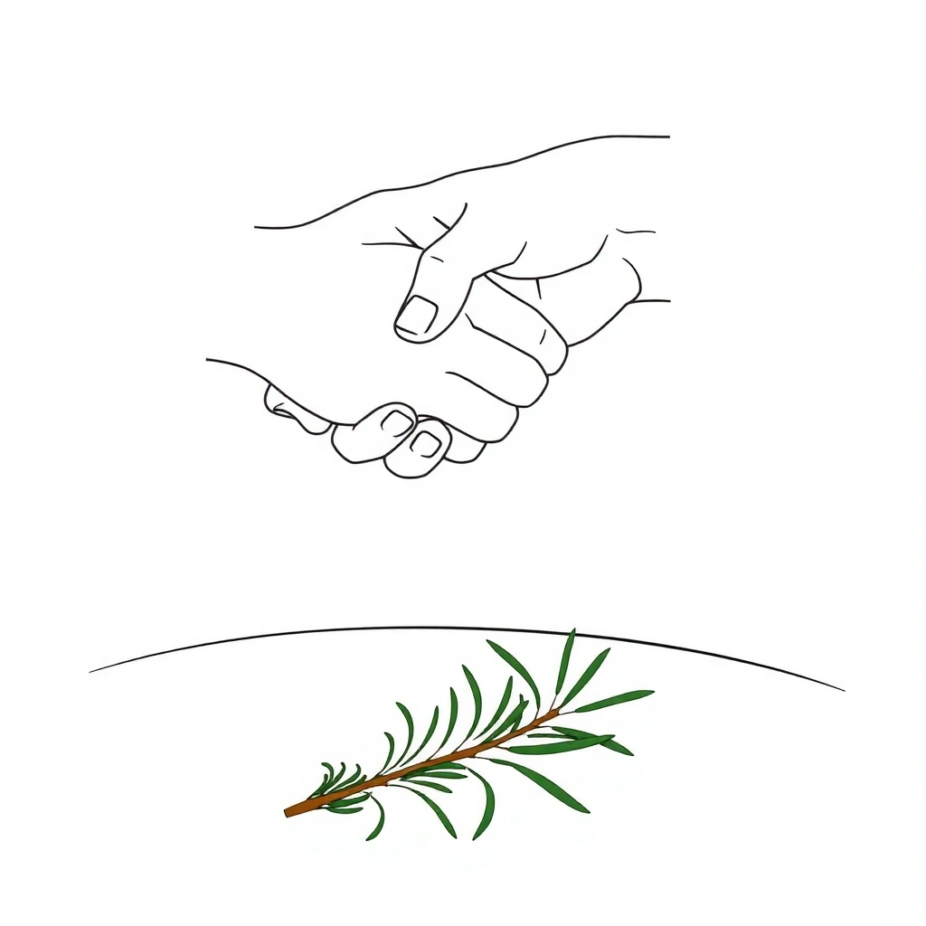 Illustration representing agreement