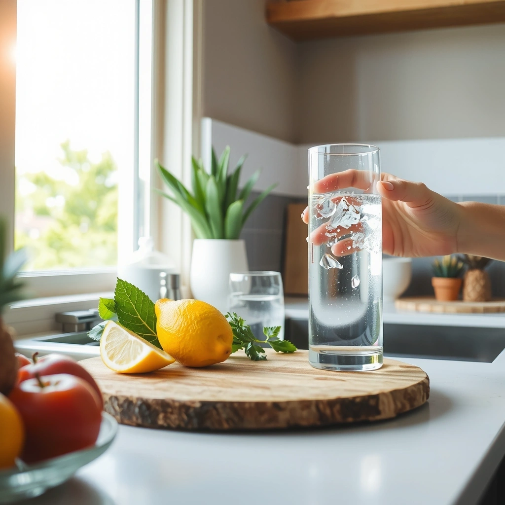 ดื่มน้ำ